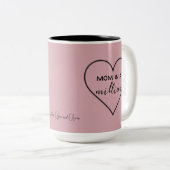 "Maman en un million" Coeur Mug | Cadeau de la fêt (Devant droit)