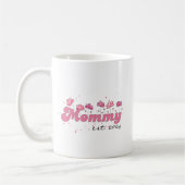 Maman Est 2024 Mug Cute Nouvelle Maman Mug Café, P (Gauche)