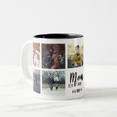 Maman Est. Mug photo personnalisée 2018 (Devant gauche)