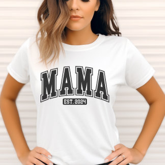 Maman Est. T-shirt 2024 - Nouveau cadeau maman - G
