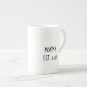 Maman 'est year' tasse pour les nouveaux parents (Devant droit)