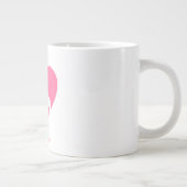 Maman et bébé avec l'amour arrière - plan mug (Droite)