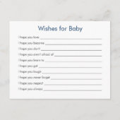 Maman et Bébé Baleine Maman Cartes de conseils {bl (Dos)