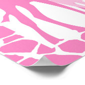 Maman et bébé Giraffe Baby shower Affiche de bienv (Coin)