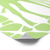 Maman et bébé Giraffe Baby shower Affiche de bienv (Coin)