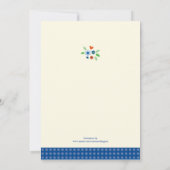 Maman et bébé Hibou Invitation à la douche pour bé (Dos)