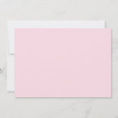 Maman et bébé Hippo Baby Shower Invitations (Dos)