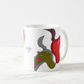 Maman et Dragon Whimsical Mug (Devant droit)