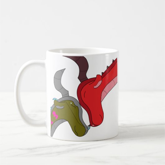 Maman et Dragon Whimsical Mug (Gauche)