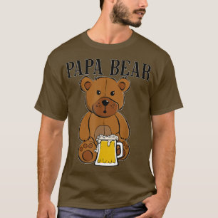 maman et papa ours chemise papa ours t-shirt grafi