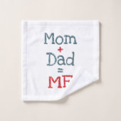Maman et papa sont moi (Gant de toilette)