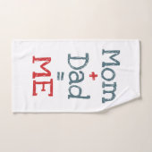 Maman et papa sont moi (Serviette à main)