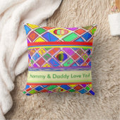 Maman et papa t'aiment ! Coussin spécial pour bébé (Couverture)