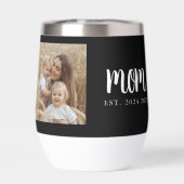 Maman Etabli Script Photo Noire (Arrière)