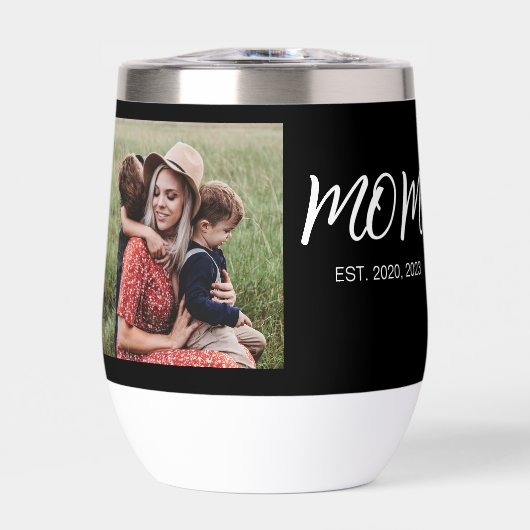 Maman Etabli Script Photo Noire (Avant)