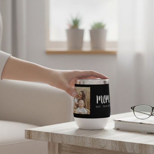 Maman Etabli Script Photo Noire