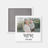 Maman établie, cadeau Magnet  (Recto/Verso)