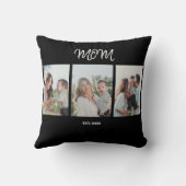 Maman établie, Coussin de lancement de 3 photos (Verso)