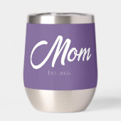 Maman établie écriture violette (Arrière)