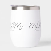Maman établie en script noir (Droite)