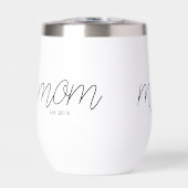 Maman établie en script noir (Avant)