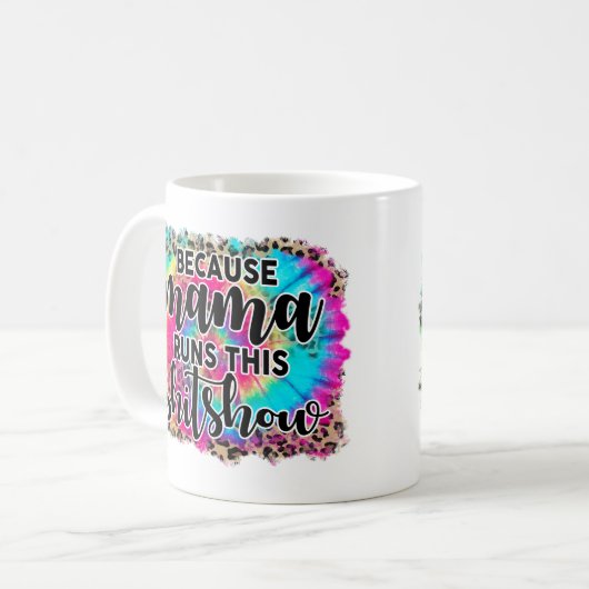 Maman Exécute Cette Mug Shitshow (Devant gauche)