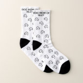 Maman faite sur commande de chien avec le chien (Paire)