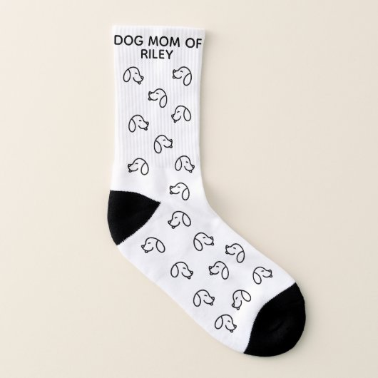 Maman faite sur commande de chien avec le chien (Gauche intérieur)