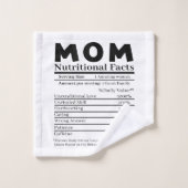 Maman Faits nutritionnels (Gant de toilette)