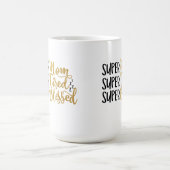 Maman fatiguée et bénie Mug (Centre)