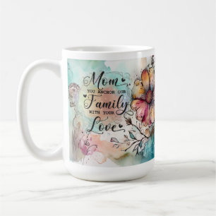 Maman Fête des Mères Mama Mug Fleurs cadeaux