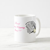 Maman fière de coupure de bon ! ! Tasse (Devant droit)