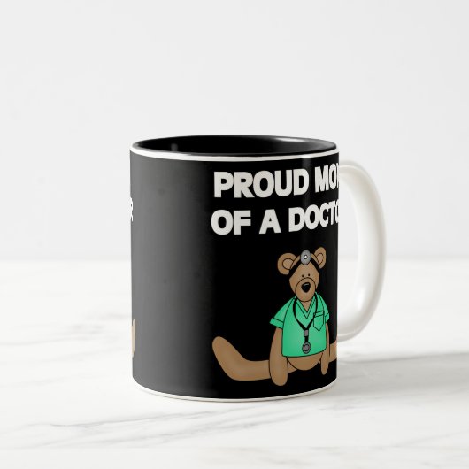 Maman fière de docteur Mug (Devant droit)