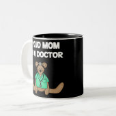 Maman fière de docteur Mug (Devant gauche)