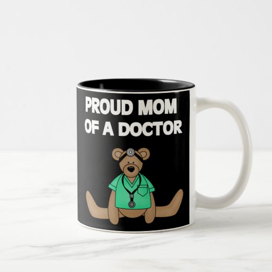 Maman fière de docteur Mug (Droit)