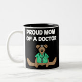 Maman fière de docteur Mug (Gauche)