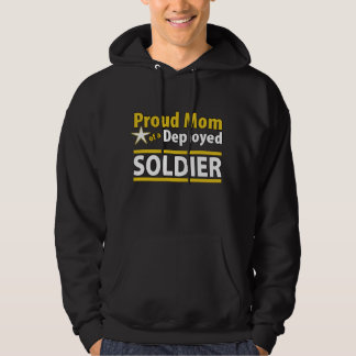 Maman fière d'un sweat - shirt à capuche déployé