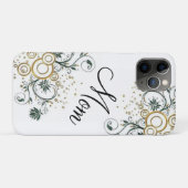 Maman florale coque iphone (Dos (Horizontal))