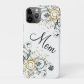 Maman florale coque iphone (Dos)