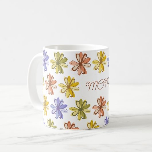 Maman Flower Mug (Devant gauche)