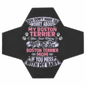 Maman folle "Boston Terrier" (Plat)