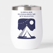 Maman Glamping Équilibrant Aventure et Détente (Avant)