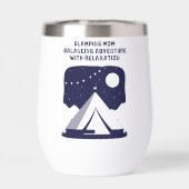 Maman Glamping Équilibrant Aventure et Détente (Arrière)