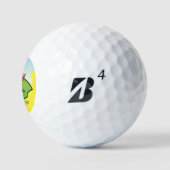 Maman golfeuse  balles de golf (Logo)