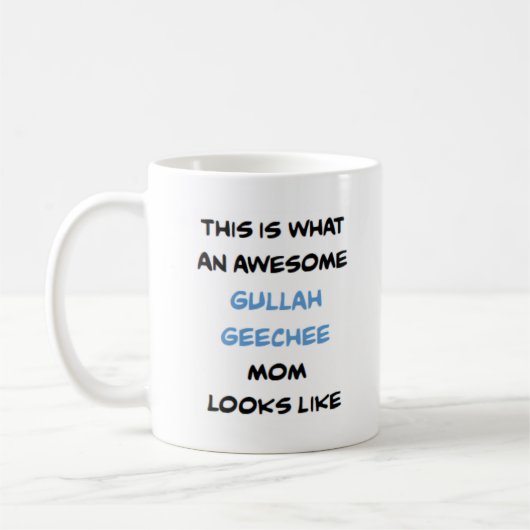 maman gullah geechee, superbe mug à café (Gauche)