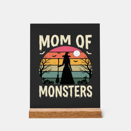 Maman Halloween de monstres Sorcière Coucher de so (Recto)