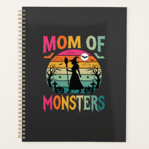 Maman Halloween de monstres Sorcière Coucher de so