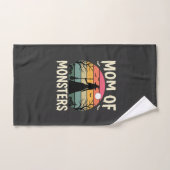 Maman Halloween de monstres sorcière coucher de so (Serviette à main)