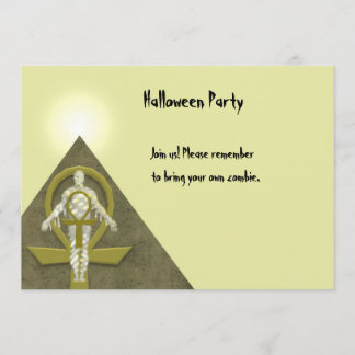 Maman - invitation de partie de Halloween