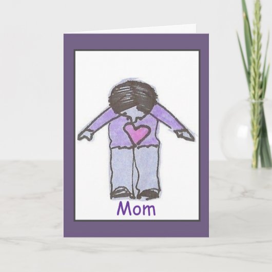Maman, je t'aime - Carte (Devant)